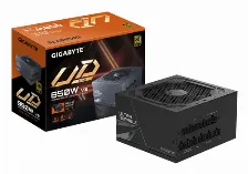 Fuente De Poder Gigabyte Ud850gm Pg5 V2, 850 W, Atx 3.1, 80 Plus Gold, Full-modular, Blanco
